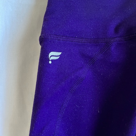 Purple Fabletics 7/8 Leggings - Picture 2 of 4